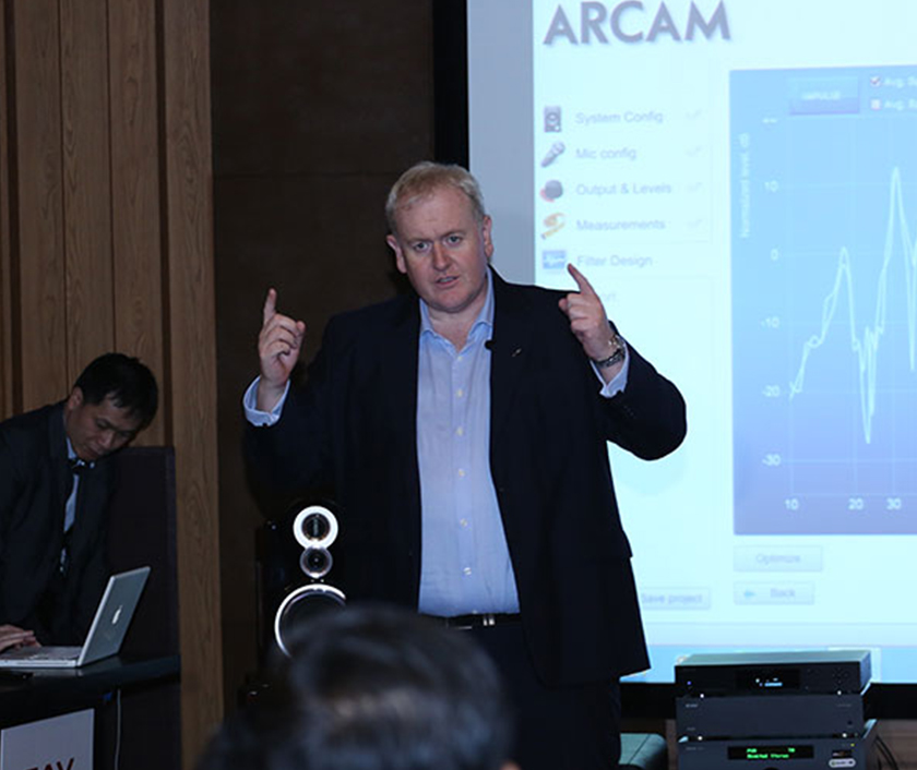 2016年ARCAM销售总监Scott Frew Campbell到访CAV