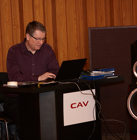 2016年，ARCAM运营总监Michael Gerard Sheridan先生到访CAV